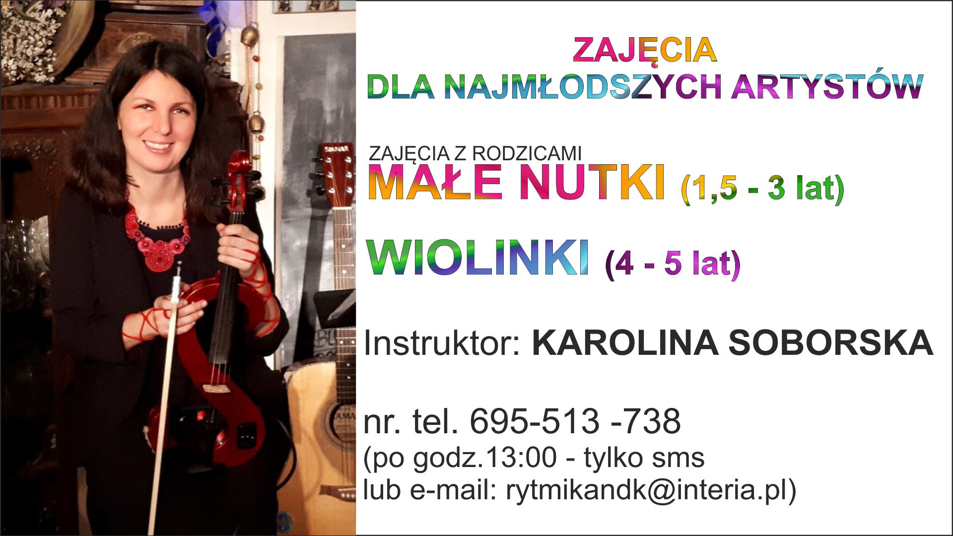 E ART. | REKRUTACJA MAŁYCH ARTYSTÓW !